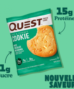 Biscuit au chocolat blanc et noix de Macadamia